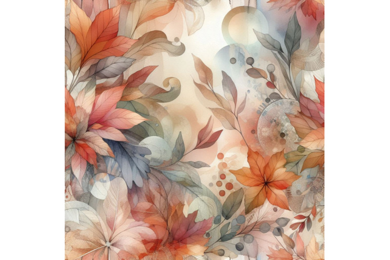 abstract-watercolor-seamless-pattern-in-autumn-colors