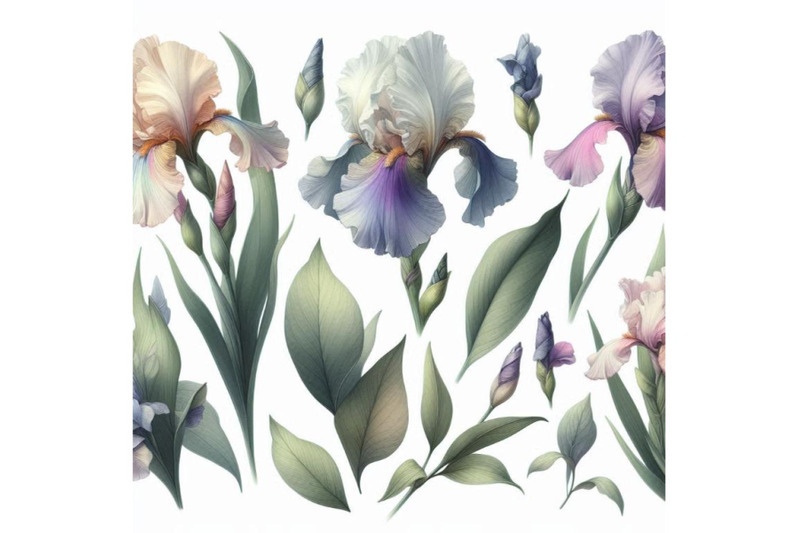 flowers-set-of-hand-drawn-watercolor