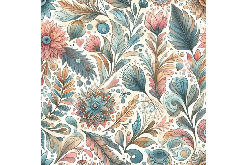 watercolor-textured-seamless-pattern