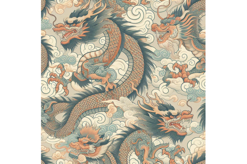 chinese-dragon-seamless-pattern-asian-dragon-illustrati