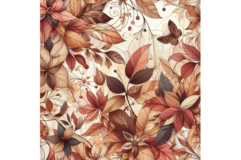 autumn-background-abstract-floral-seamless-pattern