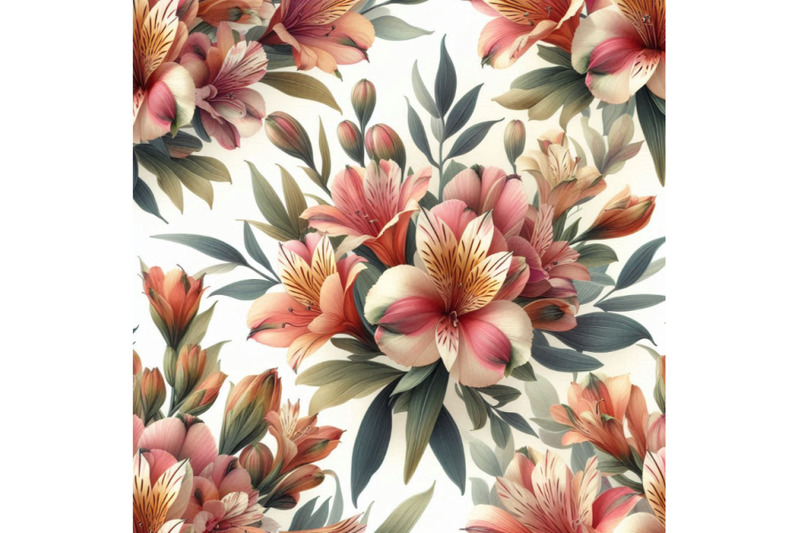 watercolor-alstroemeria-flowers-seamless-pattern