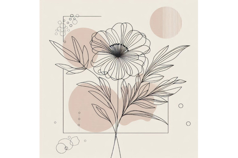 elegant-continuous-line-drawing-minimal-art-flower-on-ge