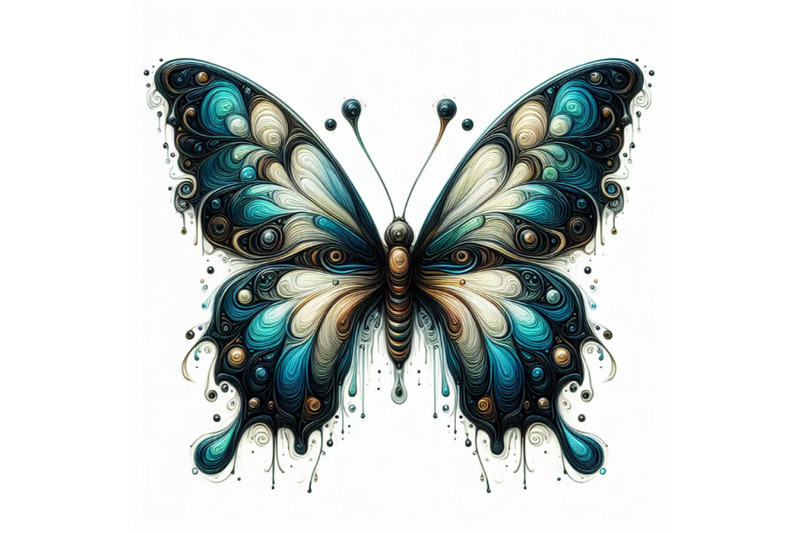 02-a-butterfly-line-art-and-pastel