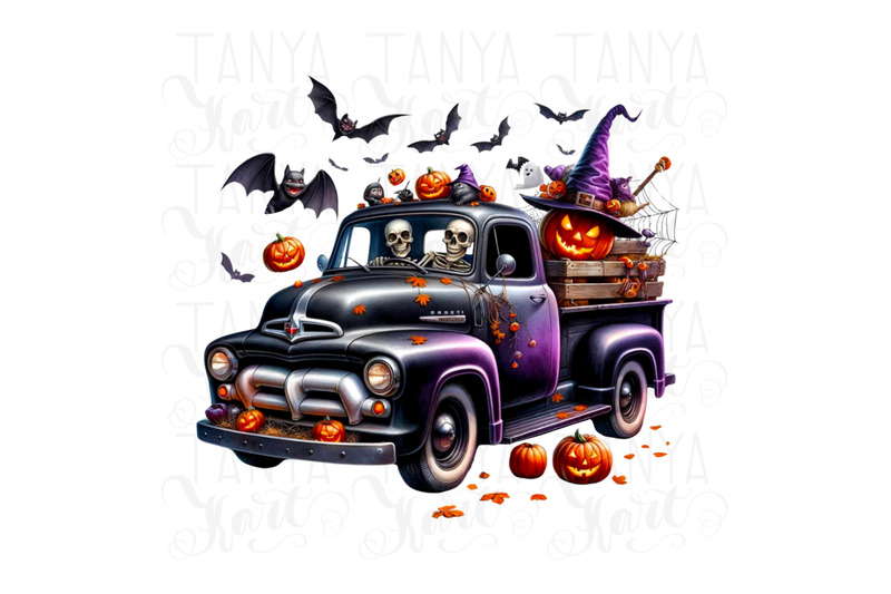 halloween-pumpkin-and-truck-digital-prints-png-designs-for-crafting