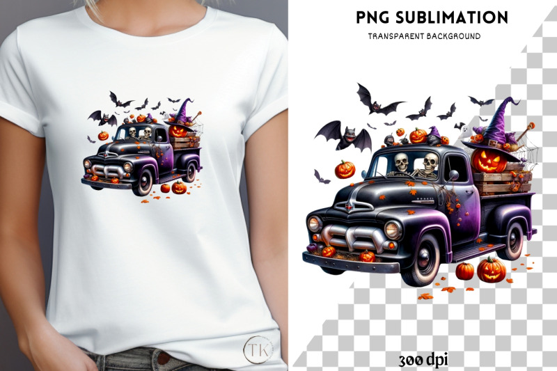 halloween-pumpkins-amp-truck-sublimation-prints-for-crafting-png-digita