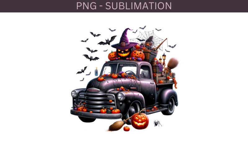 halloween-pumpkins-amp-truck-sublimation-prints-for-crafting-png-digita