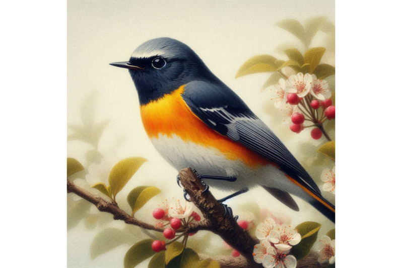 02-american-redstart-bird-painting-white