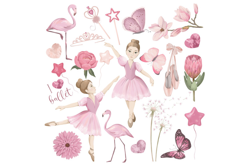 pink-ballerina-clipart-floral-ballet