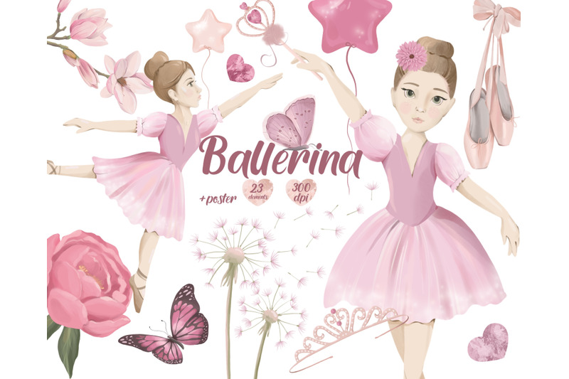 pink-ballerina-clipart-floral-ballet