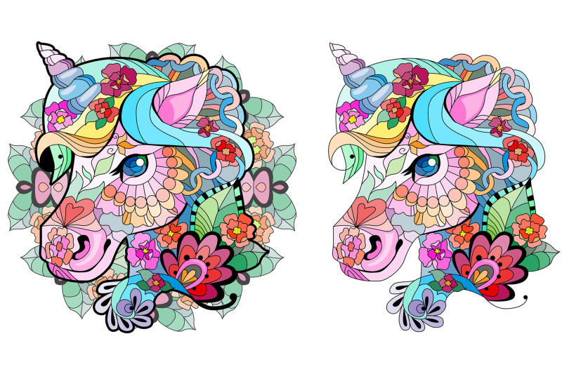 unicorns-for-coloring