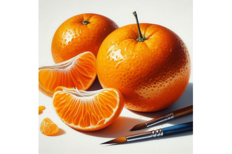 02-mandarin-orange-on-white-ground