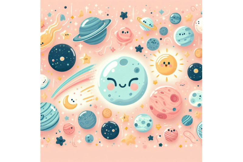 cartoon-cosmic-background-cute-planets-moon