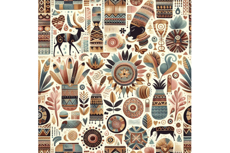 african-ethnic-seamless-watercolor-pattern