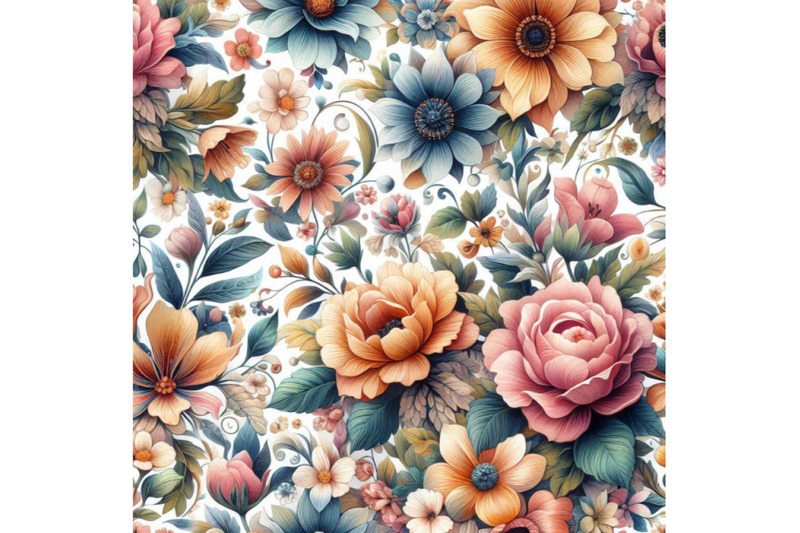 watercolor-floral-seamless-pattern