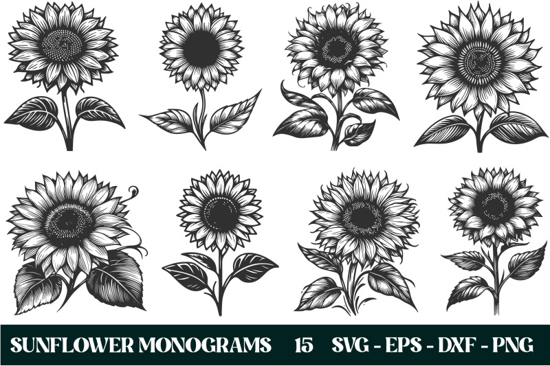 sunflower-svg-bundle