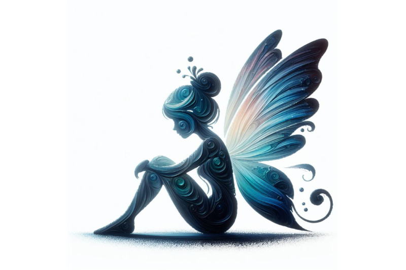 04-sitting-fairy-silhouette-magical-fairy-logo