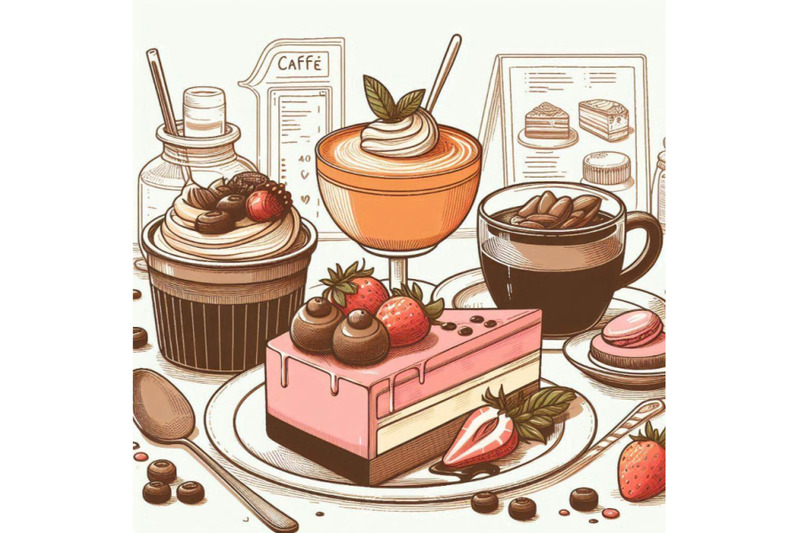 hand-drawn-dessert-minimal-design-caf-confe