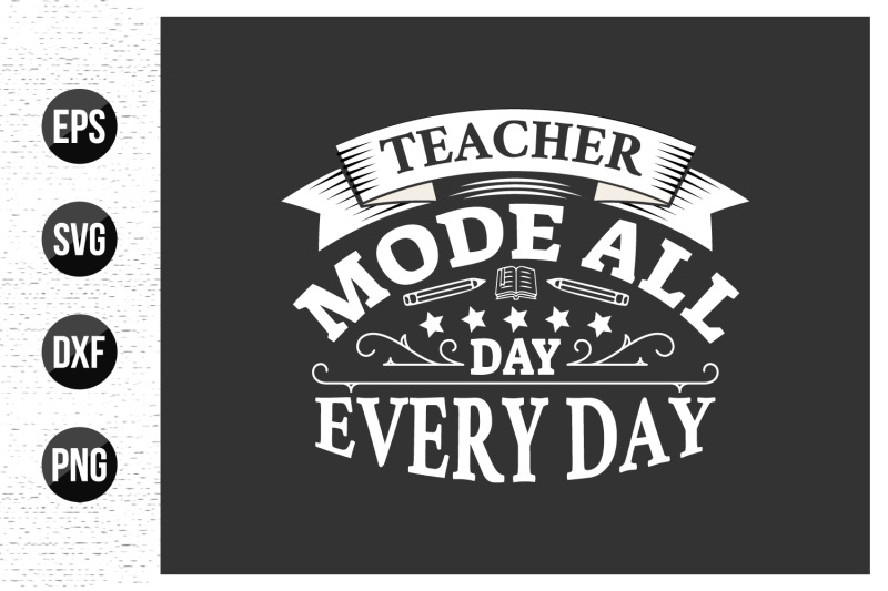 teacher-typographic-quotes-t-shirt-design-vector-graphic