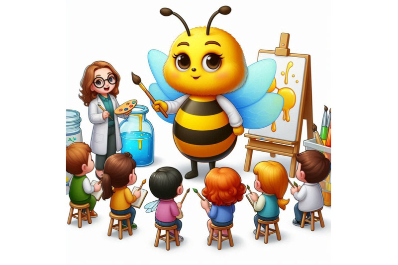 04-expert-honey-bee-teaches-the-newbies