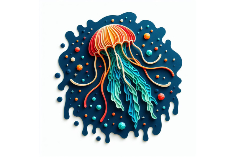 04-hand-drawn-vector-jellyfish-sea