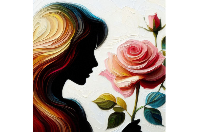 beautiful-girl-silhouette-with-rose