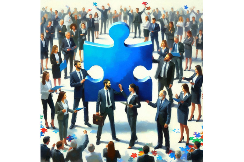 05-business-people-holding-the-big-jigsaw