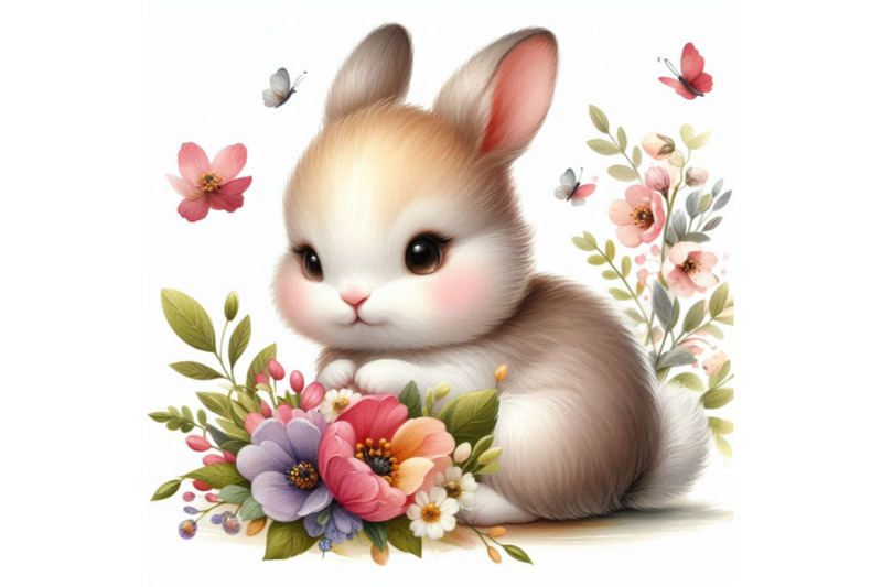 cute-watercolor-baby-bunny-with-flowers-isolate-on-white-back