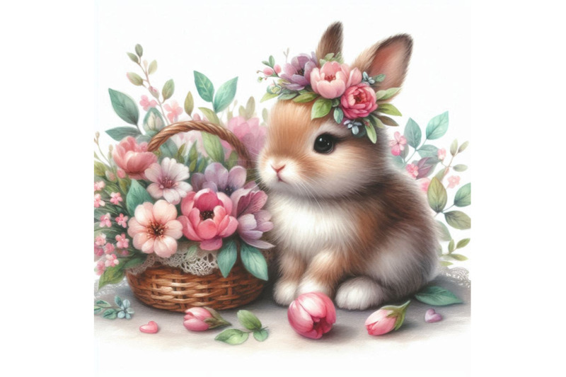 cute-watercolor-baby-bunny-with-flowers-isolate-on-white-back