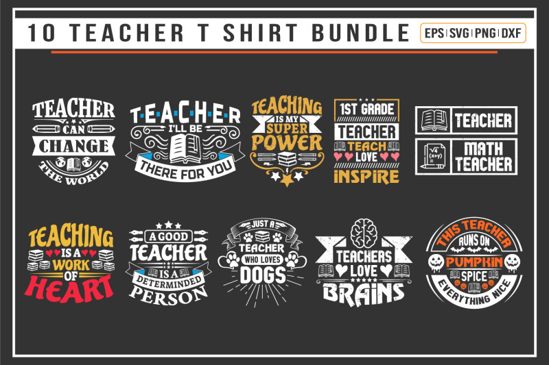 teacher-typographic-quotes-design-bundle-teaching-quotes-bundle