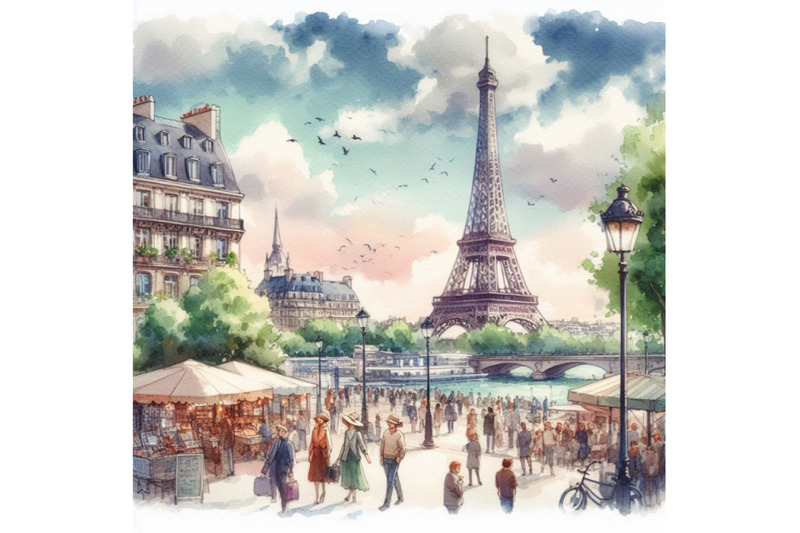 paris-watercolor-illustration