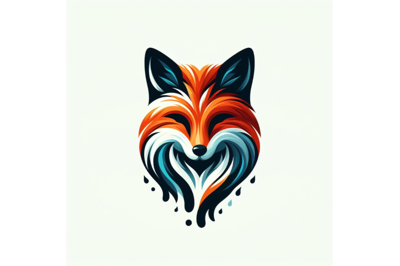 05-fox-head-logo-minimal-modern-icon-fla