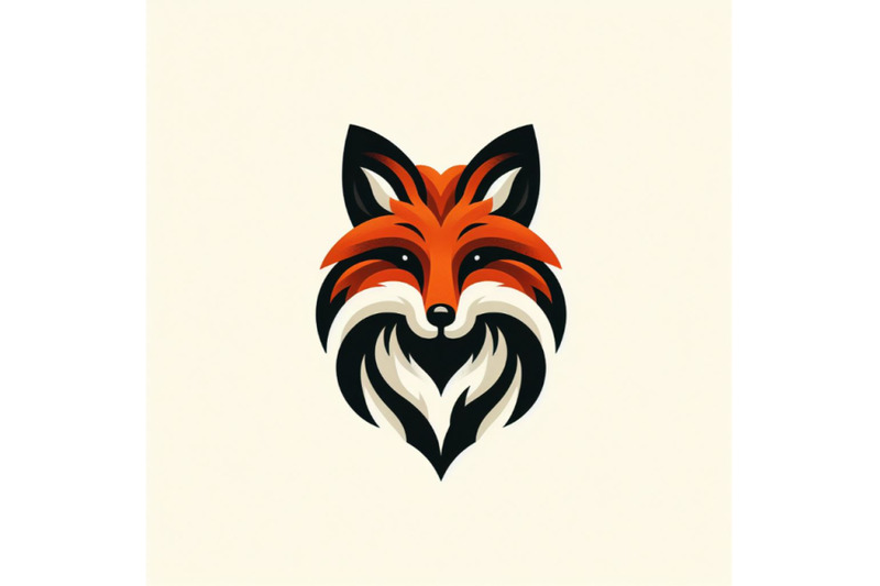 05-fox-head-logo-minimal-modern-icon-fla