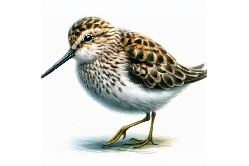 sandpiper-water-bird-watercolor-isolate-on-white-background