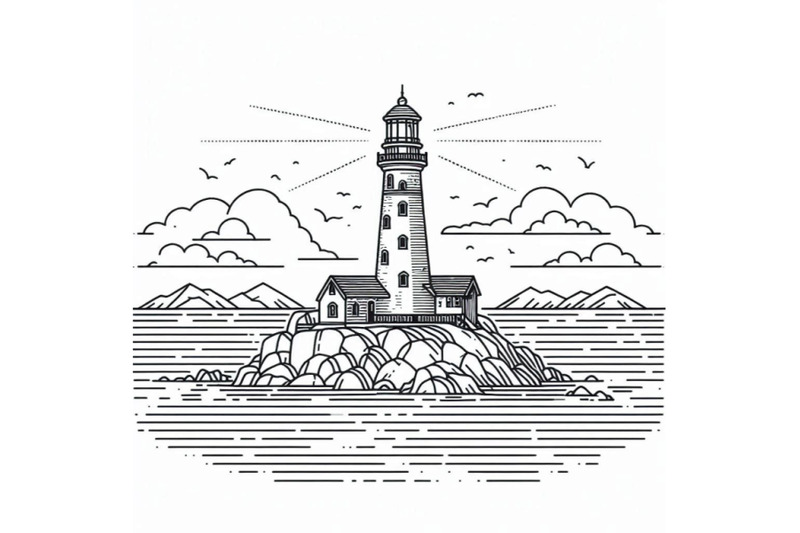 lighthouse-on-rock-island-in-sea