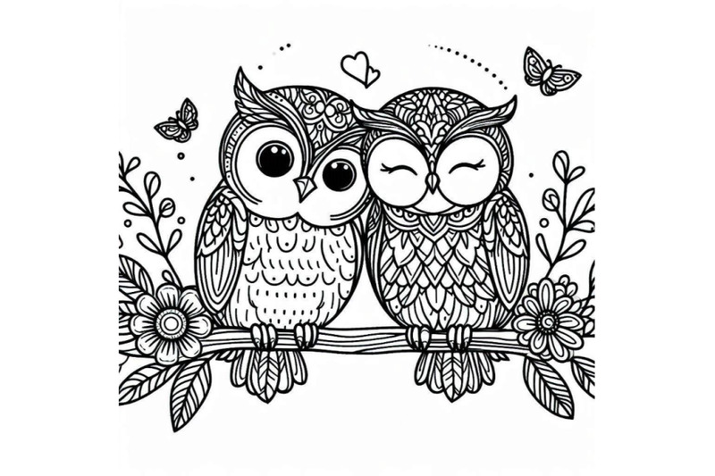 owls-in-love-sitting-on-branch