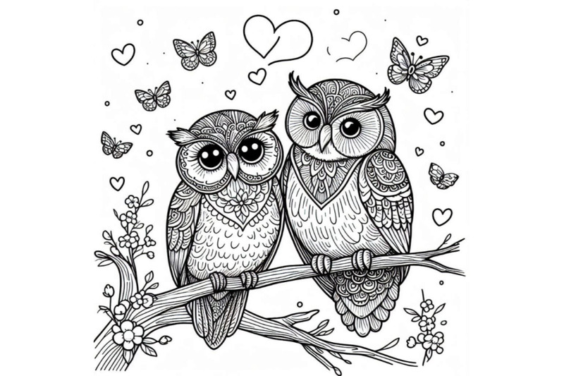 owls-in-love-sitting-on-branch