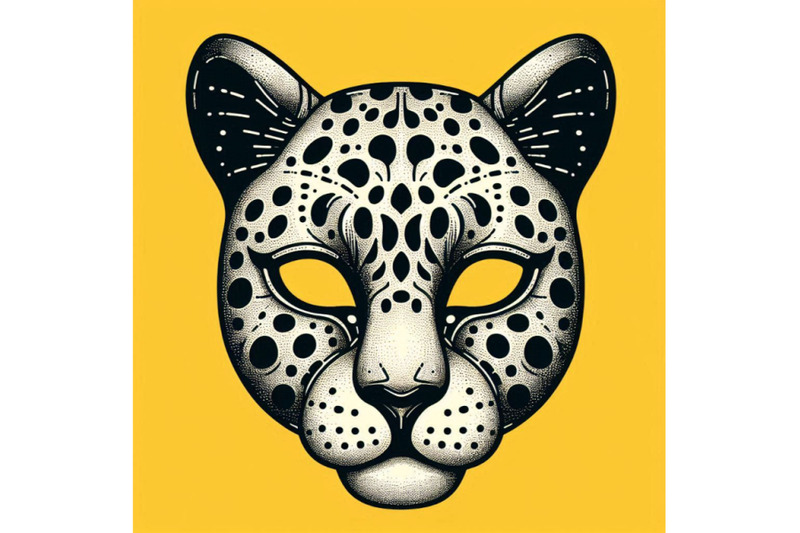 spotty-leopard-mask-cutout-animal-mask-for-kids-to-wear