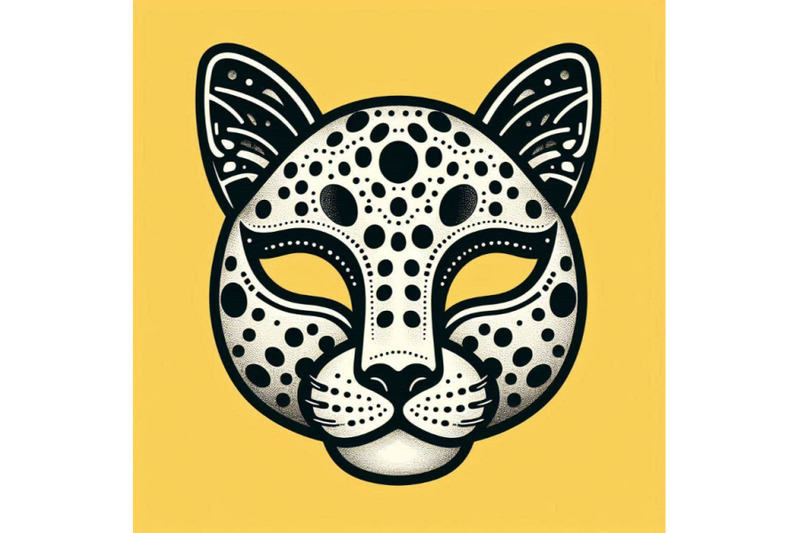 spotty-leopard-mask-cutout-animal-mask-for-kids-to-wear