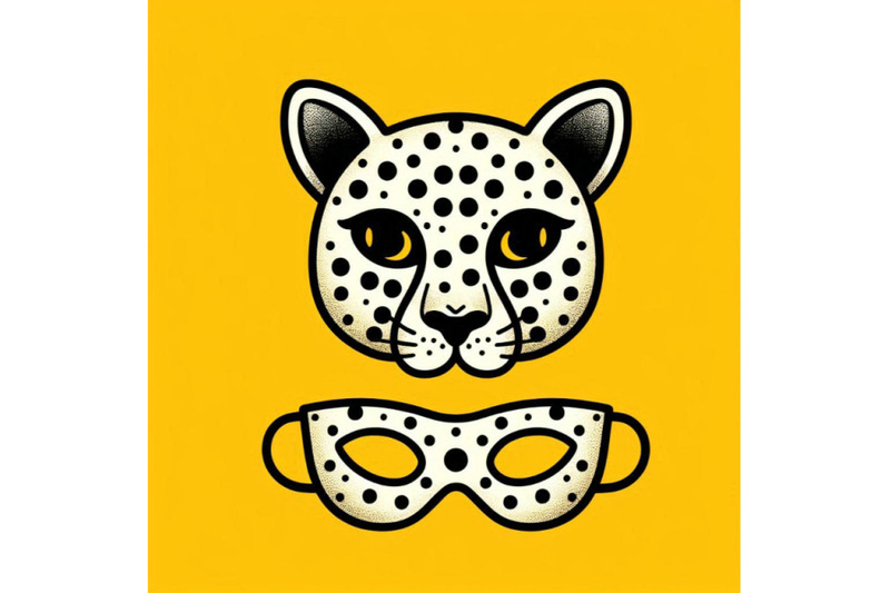 spotty-leopard-mask-cutout-animal-mask-for-kids-to-wear