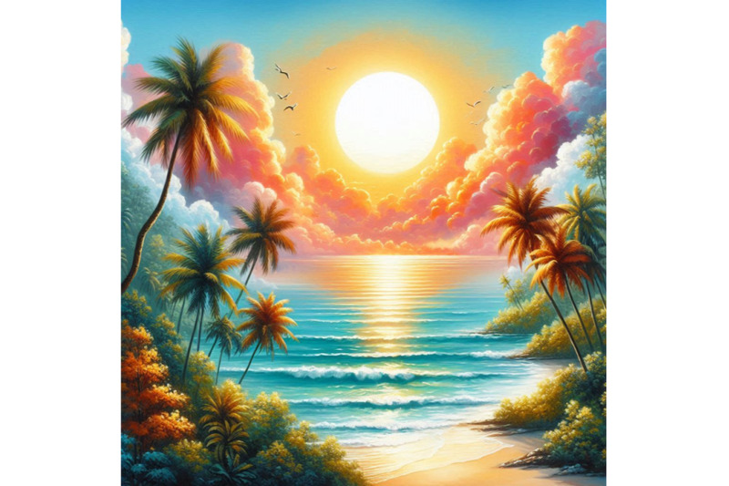 05-tropical-sunset-seascape-with-palm-tr