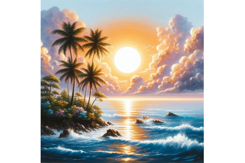 05-tropical-sunset-seascape-with-palm-tr