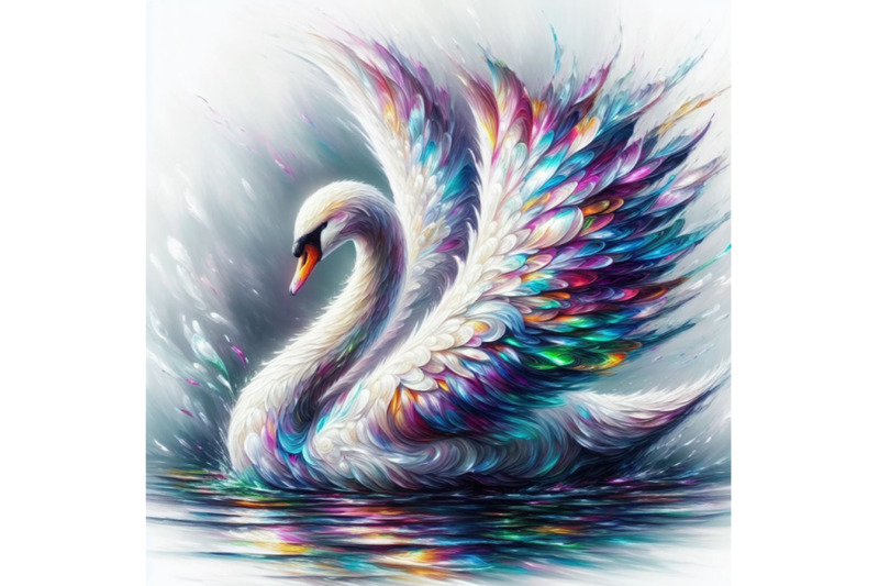 06-abstract-swan-art-iridescent-plumage-bir