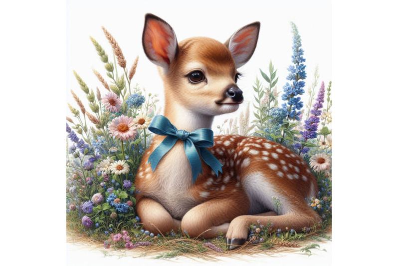 06-baby-deer-with-the-blue-ribbon-surround