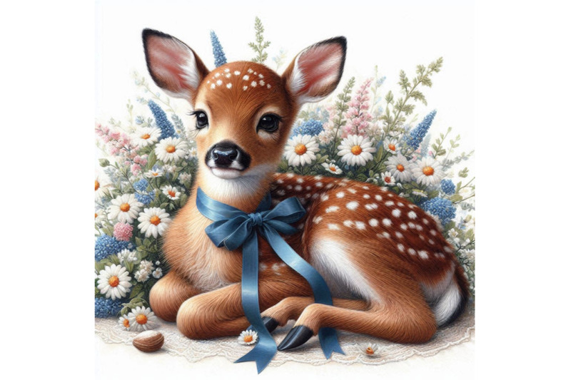 06-baby-deer-with-the-blue-ribbon-surround