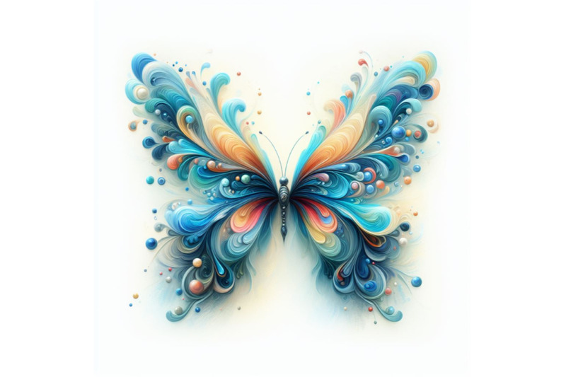 06-butterfly-design-over-white-background