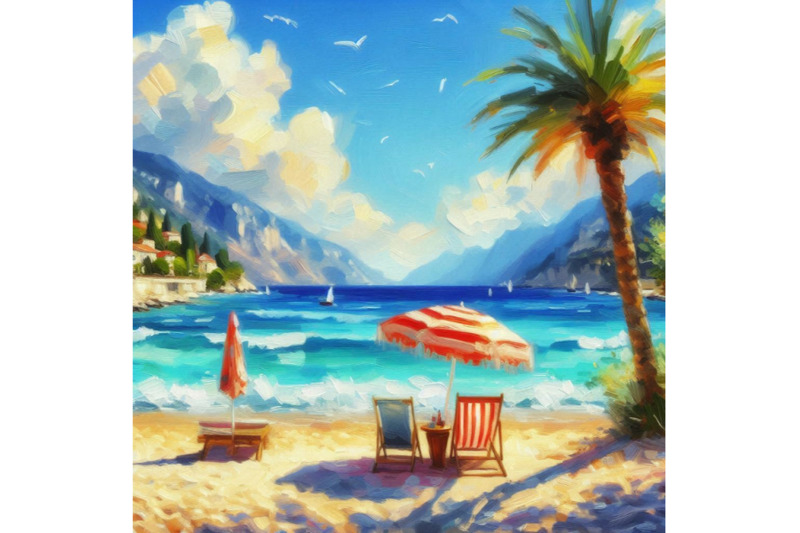 06-summer-beach-vector-wallpaper