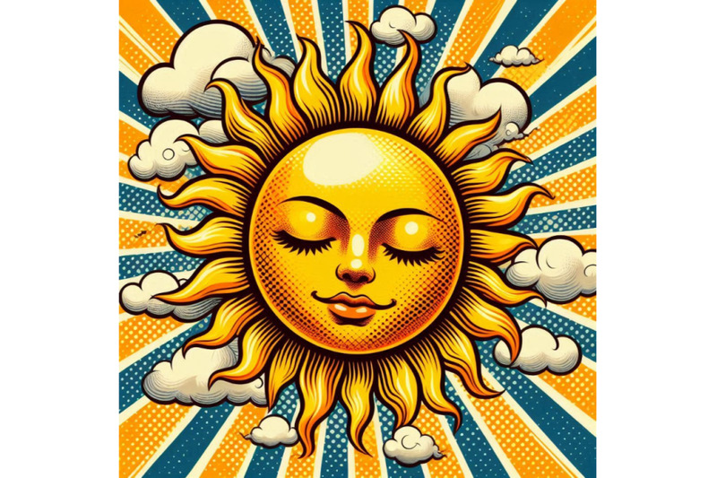 06-yellow-orange-sun-pop-art-retro-rays-back