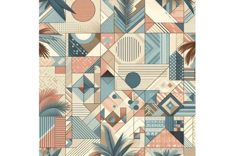 abstract-summer-geometric-seamless-pattern