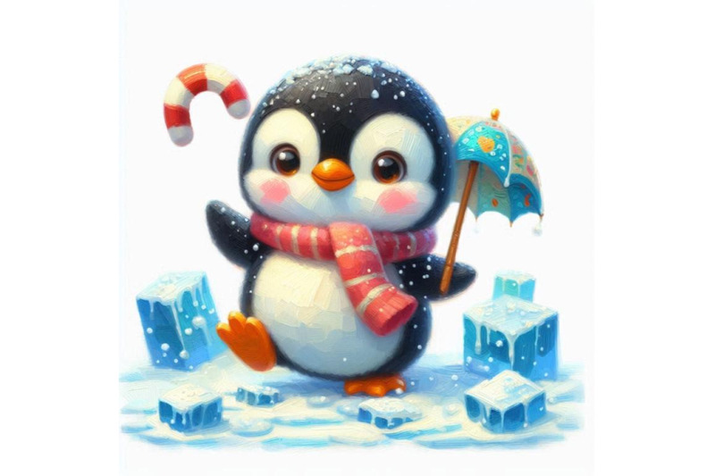 a-cute-cartoon-penguin